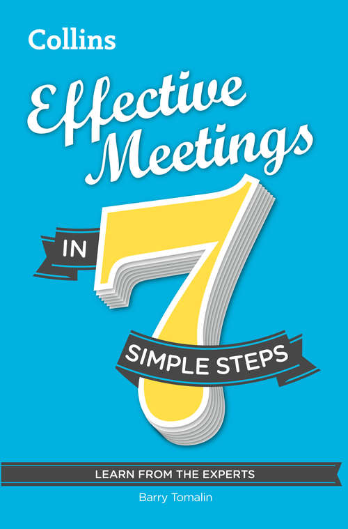 Book cover of Effective Meetings in 7 simple steps (ePub edition)