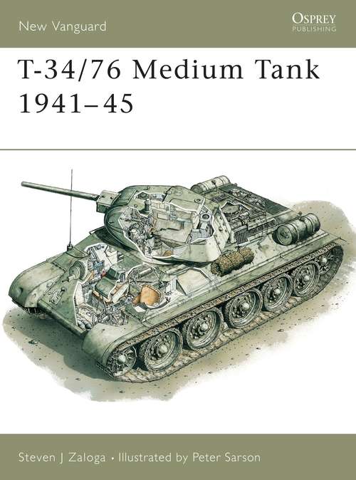 Book cover of T-34/76 Medium Tank 1941–45 (New Vanguard)