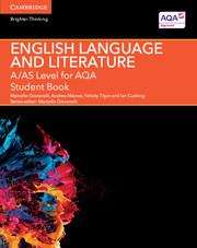 Book cover of A/AS Level English Language And Literature For AQA Student Book (PDF) (A\level (as) English Language And Literature Aqa Ser.)