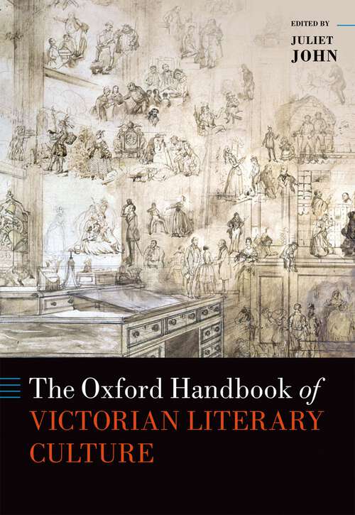 Book cover of The Oxford Handbook of Victorian Literary Culture (Oxford Handbooks)