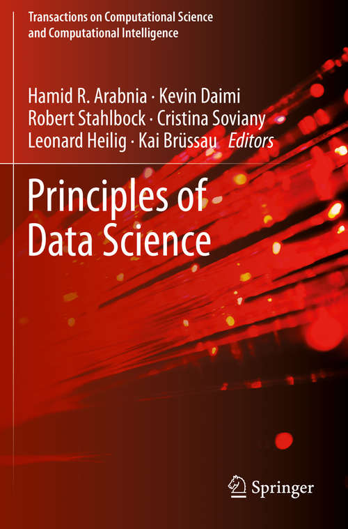 Book cover of Principles of Data Science (1st ed. 2020) (Transactions on Computational Science and Computational Intelligence)