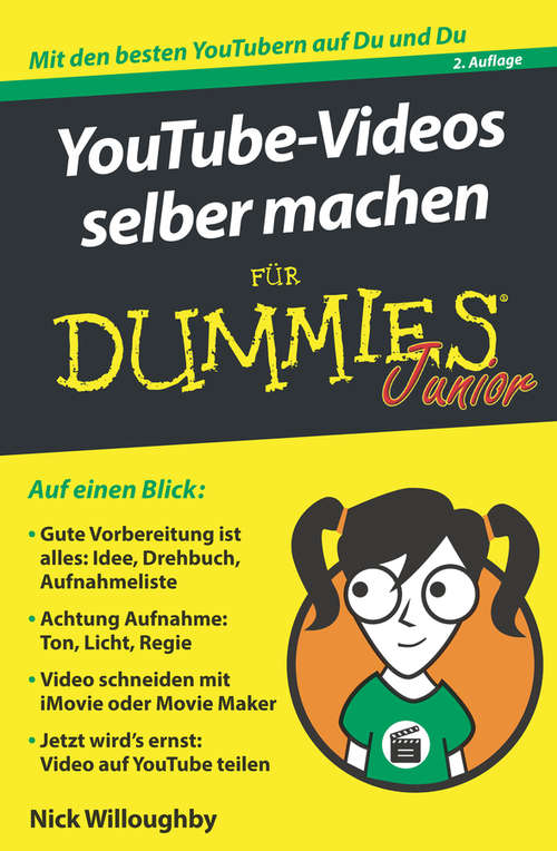 Book cover of YouTube-Videos selber machen für Dummies Junior (2. Auflage) (Für Dummies)