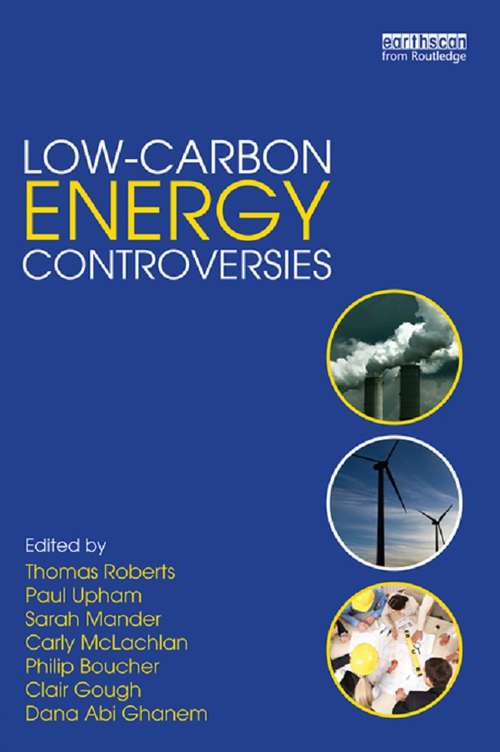 Book cover of Low-Carbon Energy Controversies