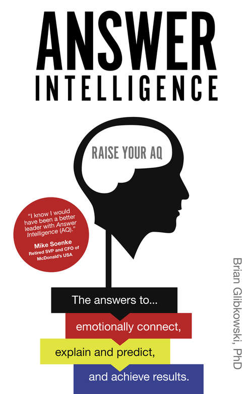 Book cover of Answer Intelligence: Raise your AQ