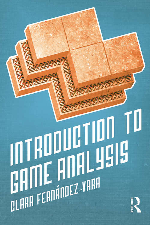 Book cover of Introduction to Game Analysis