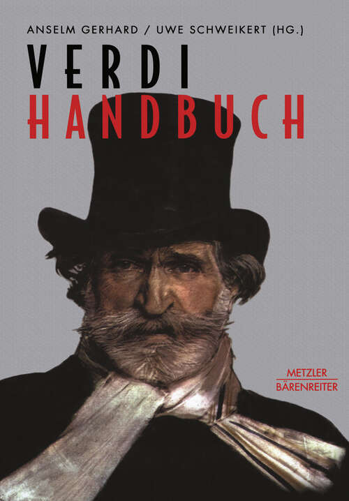 Book cover of Verdi-Handbuch (1. Aufl. 2001)