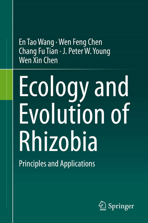 Book cover of Ecology and Evolution of Rhizobia: Principles and Applications (1st ed. 2019)