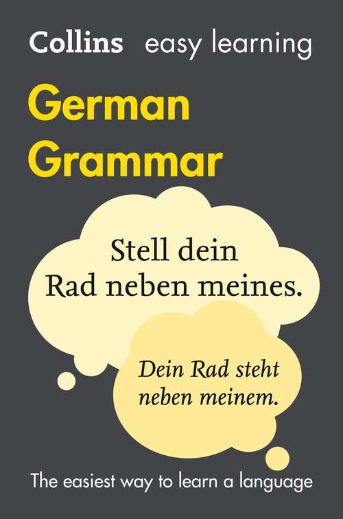Book cover of Easy Learning German Grammar (ePub edition) (Collins Easy Learning Ser.)