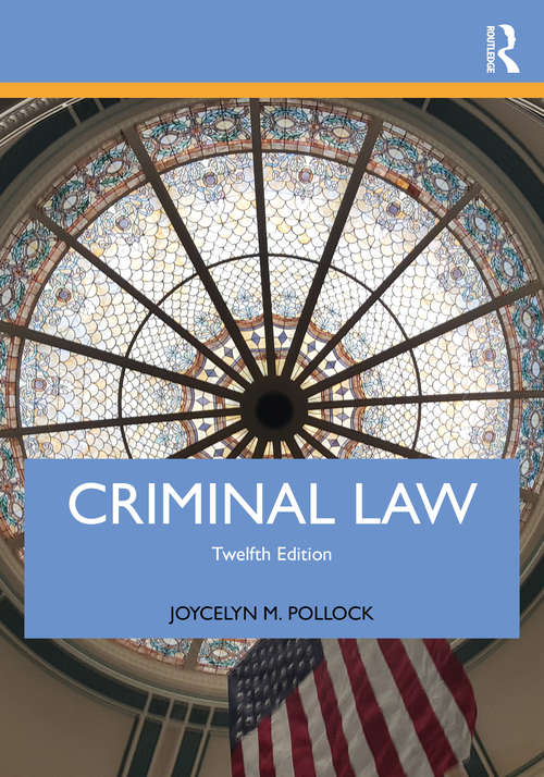 Book cover of Criminal Law (12)