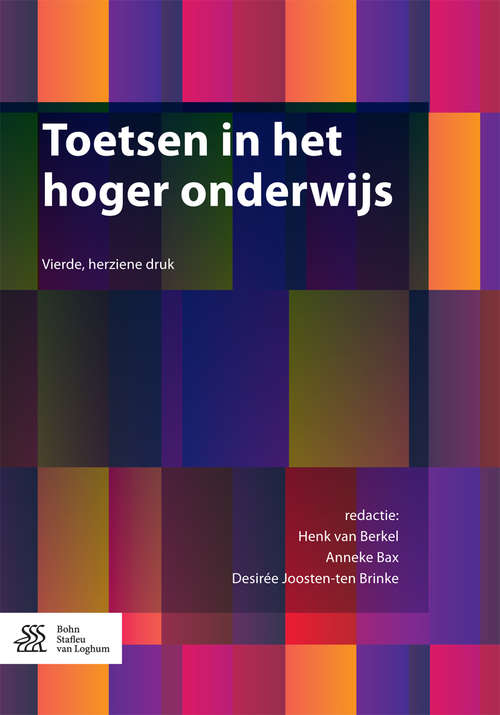 Book cover of Toetsen in het hoger onderwijs (4th ed. 2017) (Docentenreeks Ser.)