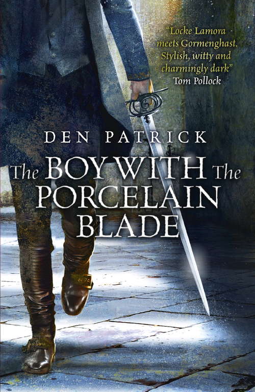 Book cover of The Boy with the Porcelain Blade (The Erebus Sequence #1)
