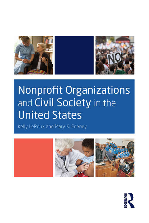 Book cover of Nonprofit Organizations and Civil Society in the United States
