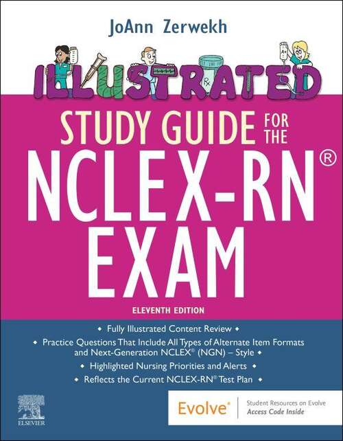 Book cover of Illustrated Study Guide for the NCLEX-RN® Exam EBook (8)