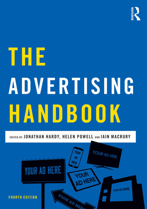 Book cover of The Advertising Handbook (4) (Media Practice)