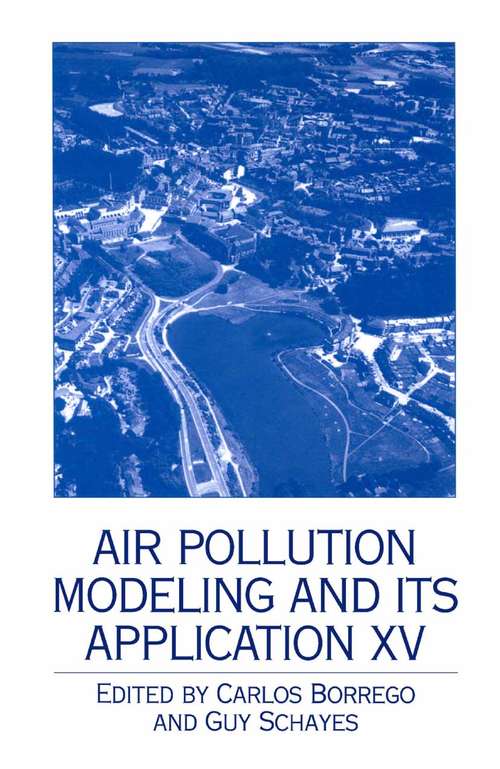 Book cover of Air Pollution Modeling and its Application XV (2002)