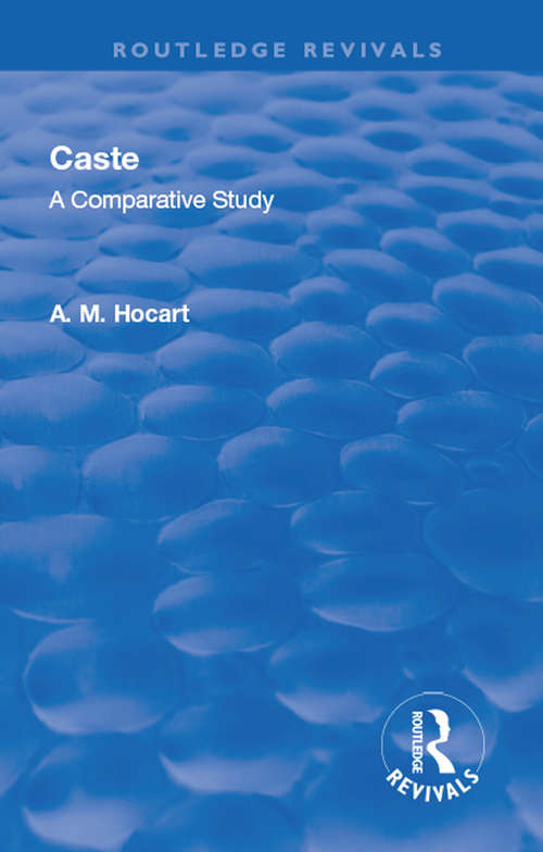 Book cover of Revival: A Comparative Study (Routledge Revivals)