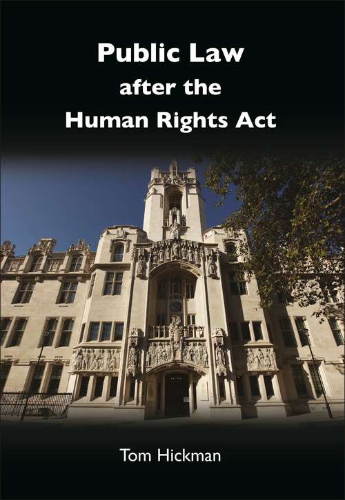 Book cover of Public Law After The Human Rights Act (PDF)