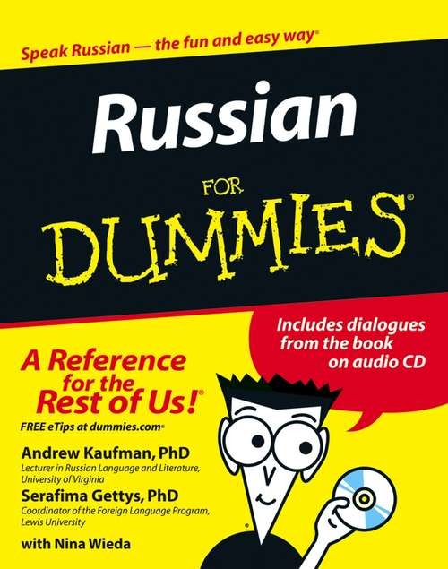 Book cover of Russian For Dummies