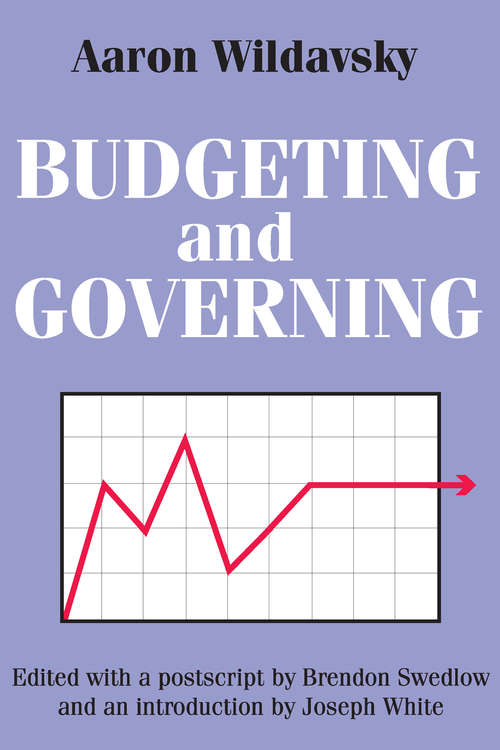Book cover of Budgeting and Governing