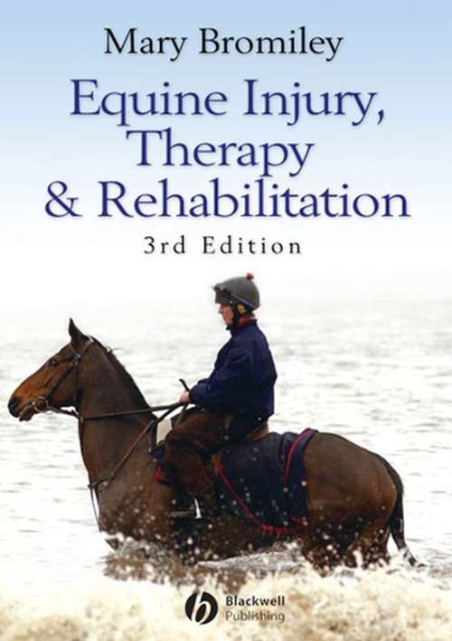 Book cover of Equine Injury, Therapy and Rehabilitation (3)