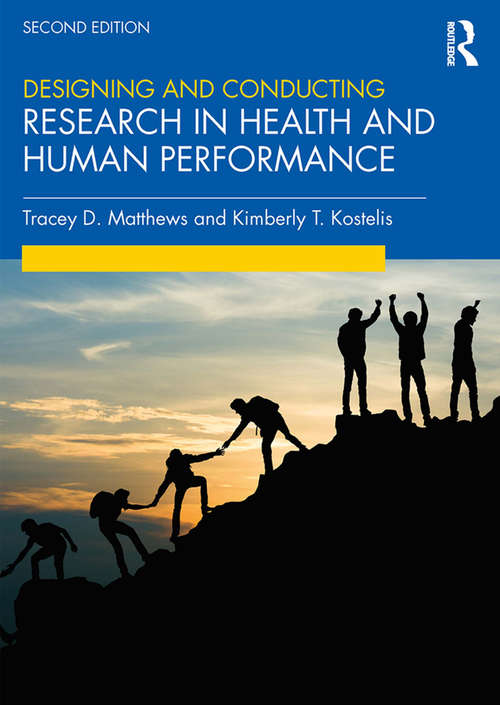 Book cover of Designing and Conducting Research in Health and Human Performance (2)