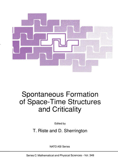 Book cover of Spontaneous Formation of Space-Time Structures and Criticality (1991) (Nato Science Series C: #349)