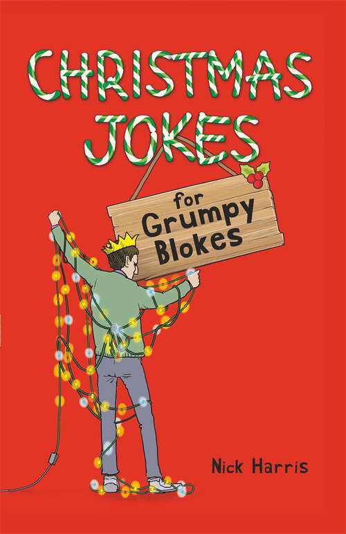 Book cover of Christmas Jokes for Grumpy Blokes