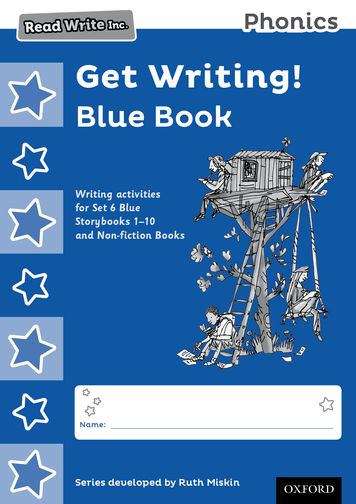 Book cover of Read Write Inc. Phonics: Get Writing! Blue Book (PDF)