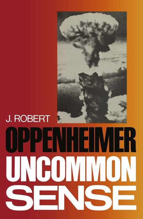 Book cover of Uncommon Sense (1984)