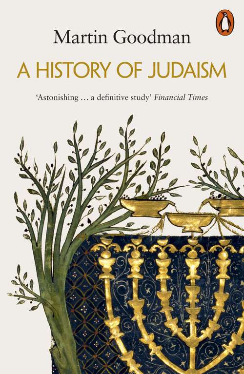 Book cover of A History of Judaism