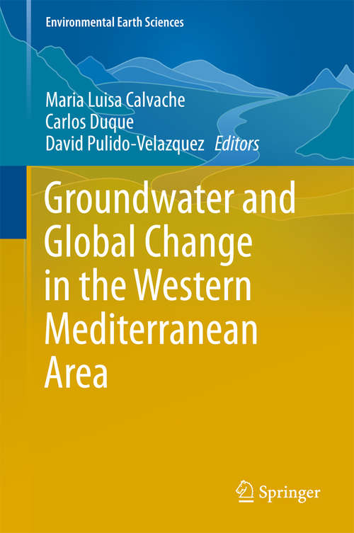 Book cover of Groundwater and Global Change in the Western Mediterranean Area (Environmental Earth Sciences)
