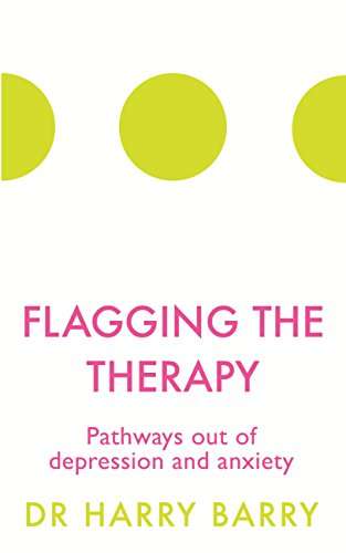 Book cover of Flagging the Therapy: Pathways out of depression and anxiety (The Flag Series #2)