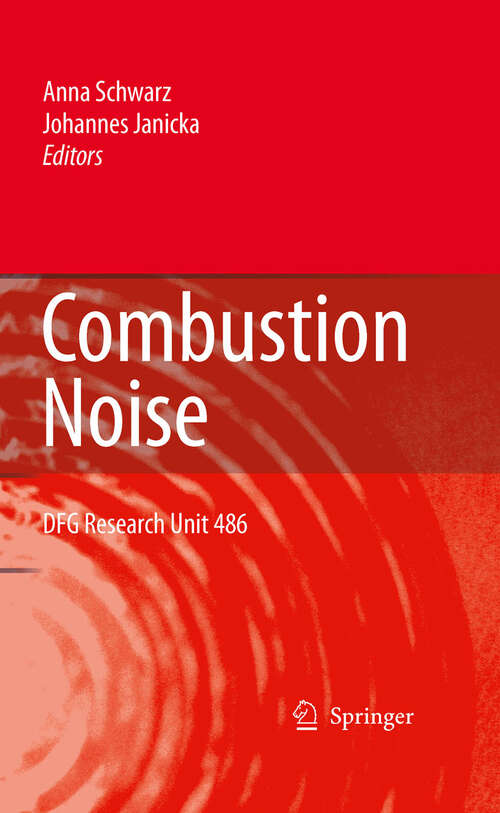Book cover of Combustion Noise (2009)