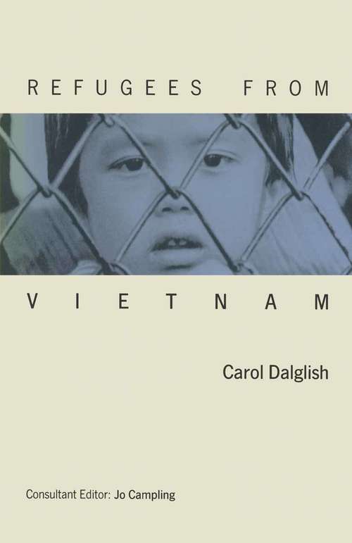 Book cover of Refugees From Vietnam (1st ed. 1989)