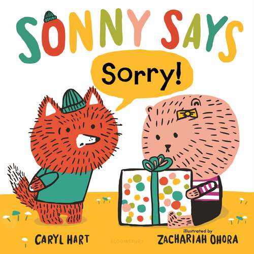 Book cover of Sonny Says Sorry!