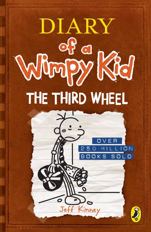 Book cover of The Third Wheel: Over 200 Million Books Sold (7) (Diary of a Wimpy Kid #7)