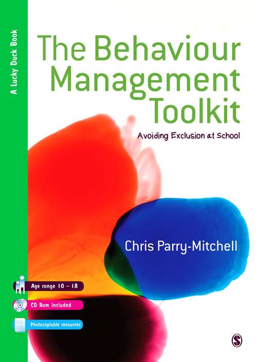 Book cover of The Behaviour Management Toolkit: Avoiding Exclusion at School (PDF)