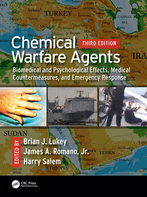 Book cover of Chemical Warfare Agents: Biomedical and Psychological Effects, Medical Countermeasures, and  Emergency Response (3)